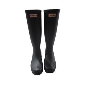 Hunter Boots Womens Tall Black Size 7